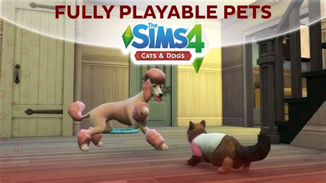 how to get pets on the sims 4 for free.